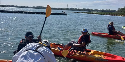 Heroes on the Water kayak & SUP fishing group for veterans, 1st responders & their families 