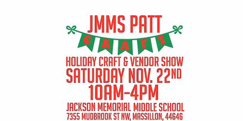 JMMS PATT Holiday Craft & Vendor Show