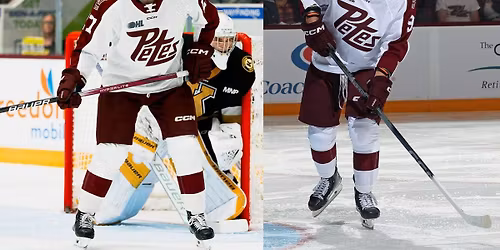 North Bay Battalion at Peterborough Petes at Peterborough Memorial Centre