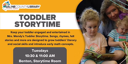 Toddler Storytime: Session 1