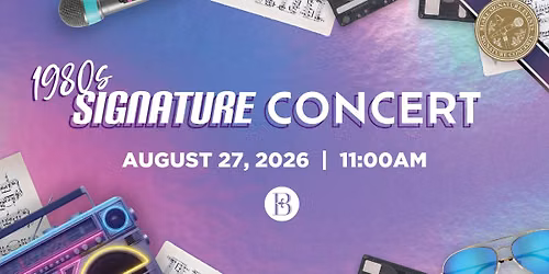 1980's Signature Concert