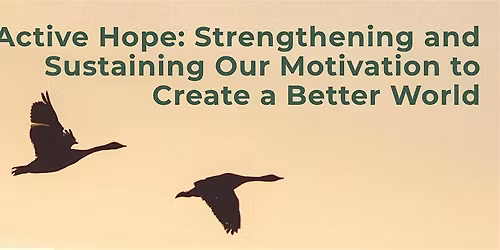 "Active Hope" Workshop