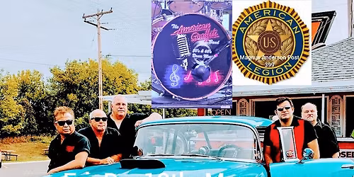 The American Graffiti Band Christmas Bonanza! Dec 19th at 7:00 pm , Magnus Anderson Post 399