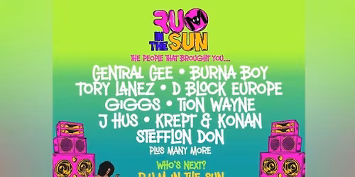 R.U.M IN THE SUN 2026 SUNDAY MAY 3RD