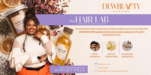 The Hair Lab by DEW Beauty Co. | Create Your Own Custom Hair Care