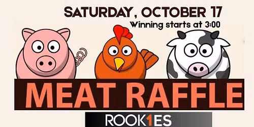 Meat Raffle at Rookies