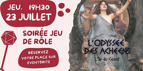 Jeu de r\u00f4le - L'ODYSSEE DES ACHEENS : l'\u00eele du g\u00e9ant