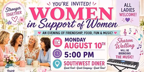 Women in Support of Women in Boulder City in August !!!!