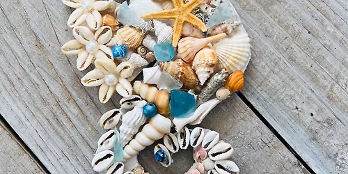 Shell Collage Seahorse