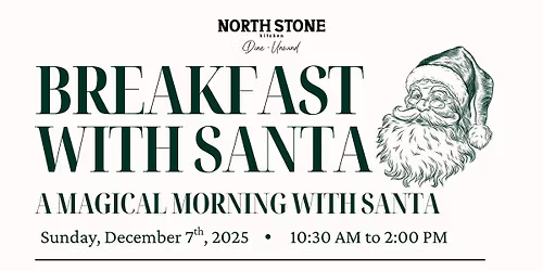 Breakfast with Santa At North Stone Kitchen