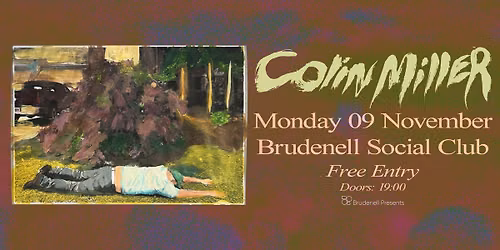 Colin Miller, Live at The Brudenell - FREE ENTRY