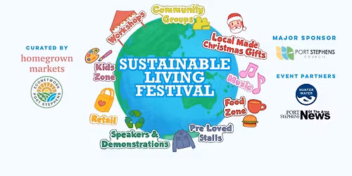 Sustainable Living Festival | Port Stephens | Christmas Market \ud83c\udf85 \ud83c\udf0f\ud83e\ude75