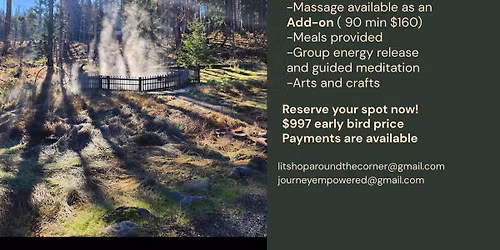 Elevate Your Creative Spirit: Nature\u2019s Embrace Women\u201ds Retreat