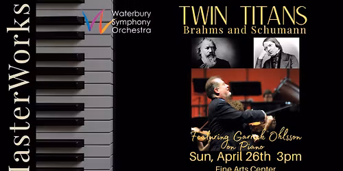 WSO's MasterWorks Series: Twin Titans: Brahms & Schumann