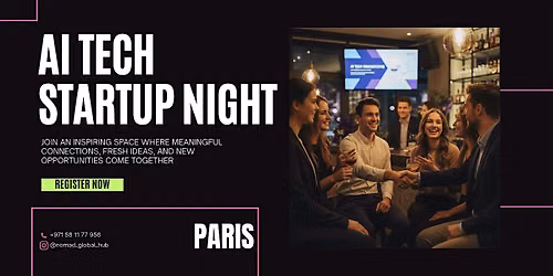 Investor Connect: Pitch & Networking \u2014  Paris