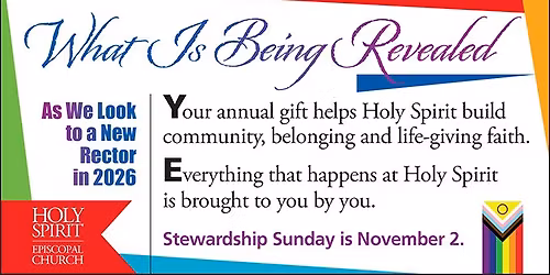 Stewardship Sunday