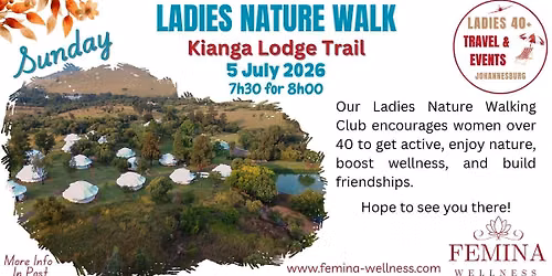 Sunday Nature Walk - Kianga Lodge Trail