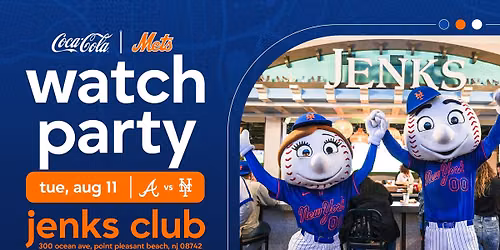 Mets Watch Party at Jenks Club 
