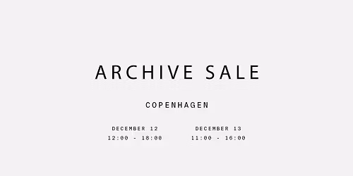 Archive Sale - Works and Days - 70% Off