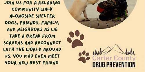 Unplugged Adventures:  Dog Days Community Walk