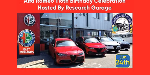Alfa Romeo 116th Anniversary Event - Research Garage \ud83c\uddee\ud83c\uddf9