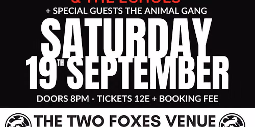 Iann Brennan & The Echoes \/ The Animal Gang - Live at Two Foxes Venue