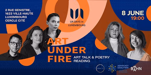 Art & Poetry Talk in Time of War