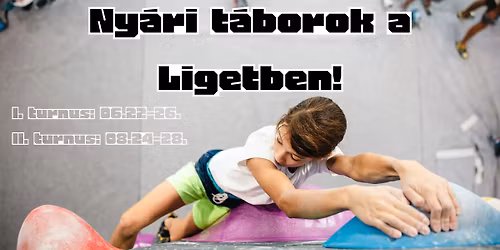 Ny\u00e1ri napk\u00f6zis t\u00e1bor a Liget Boulderben!