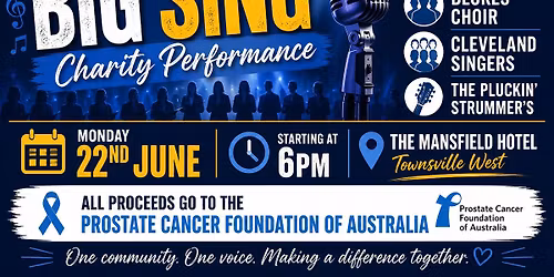 Townsville's BIG SING Charity Peformance