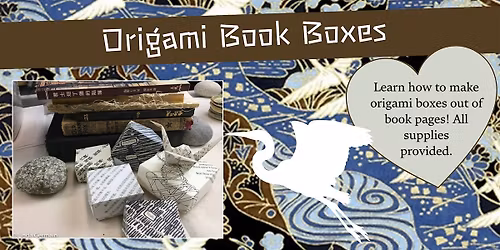 Origami Book Boxes