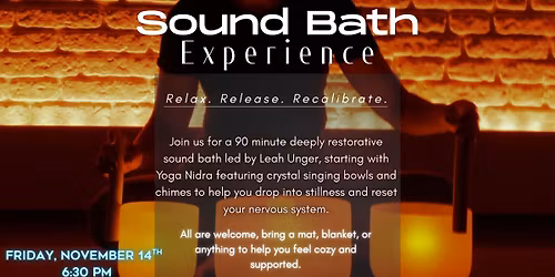 Sound Bath Experience at Inspyr Studios
