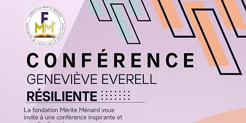 Conf\u00e9rence de Genevi\u00e8ve Everell
