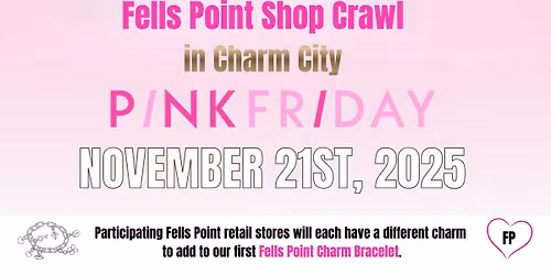 Fells Point Pink Friday Shop Crawl