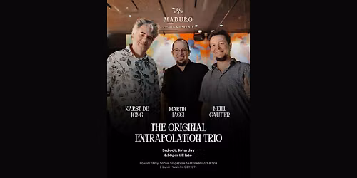 The Extrapolation Trio:  Martin Jaggi, Neill Gautier, and Karst de Jong