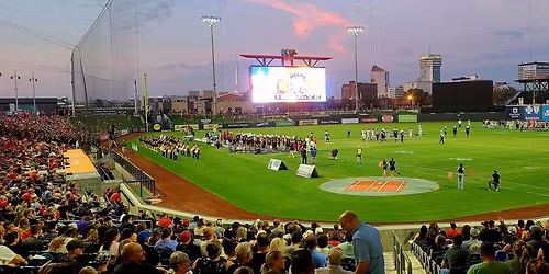 Parking Wichita Wind Surge at Midland RockHounds