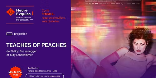 \ud83c\udfac Heure Exquise ! Projection : TEACHES OF PEACHES