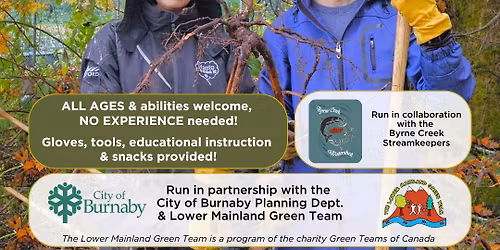 ENVIRONMENT WEEK! Remove Invasive Plants @ Ron McLean Park, Burnaby!