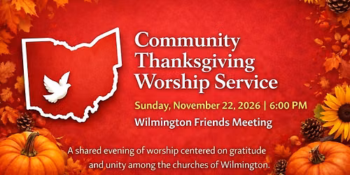 Community Thanksgiving Service