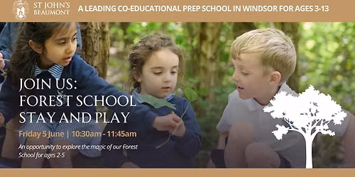 Forest School Stay and Play Session