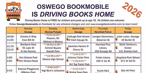 Oswego Bookmobile at FPL!
