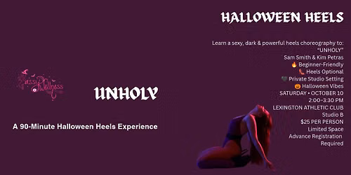 \ud83d\udda4\ud83d\udc60 UNHOLY: HALLOWEEN HEELS \ud83d\udc60\ud83d\udda4