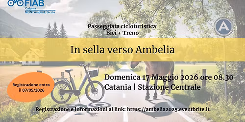 In sella verso Ambelia