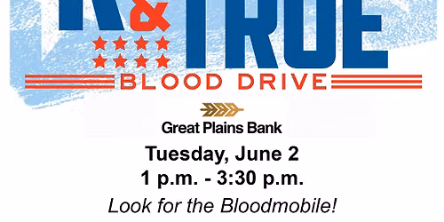 Red, White, & True Blood Drive - Stillwater Branch