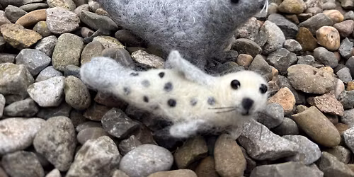 Needle Felted Cow & Pup Seal Workshop 
