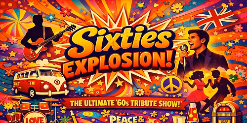 Sixties Explosion! Bungay Fisher Theatre, Thursday 19th November 2026
