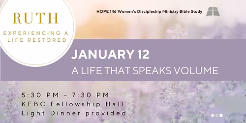 Keltys Women's Discipleship Ministry Bible Study