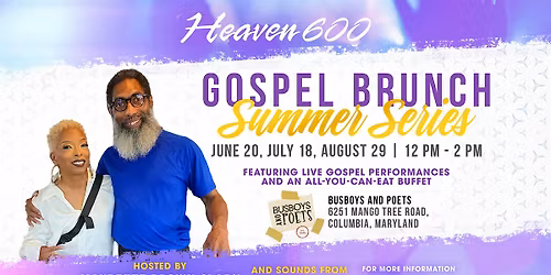 Gospel Brunch Summer Series