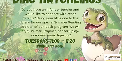 Dino Hatchlings - ages 0-2