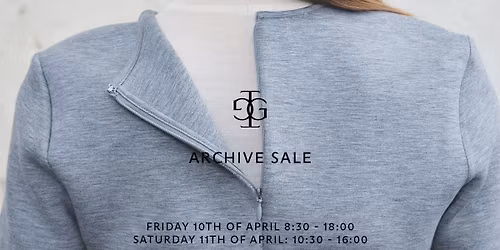 The . Garment Archive Sale