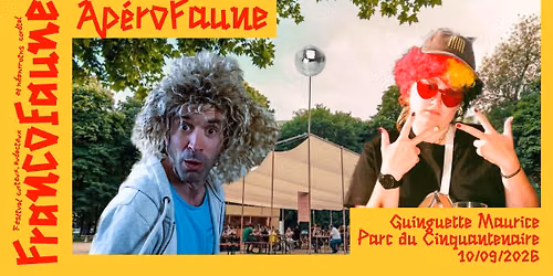 Ap\u00e9roFaune \u2014 Un 5 \u00e0 7 \u00e0 la guinguette !